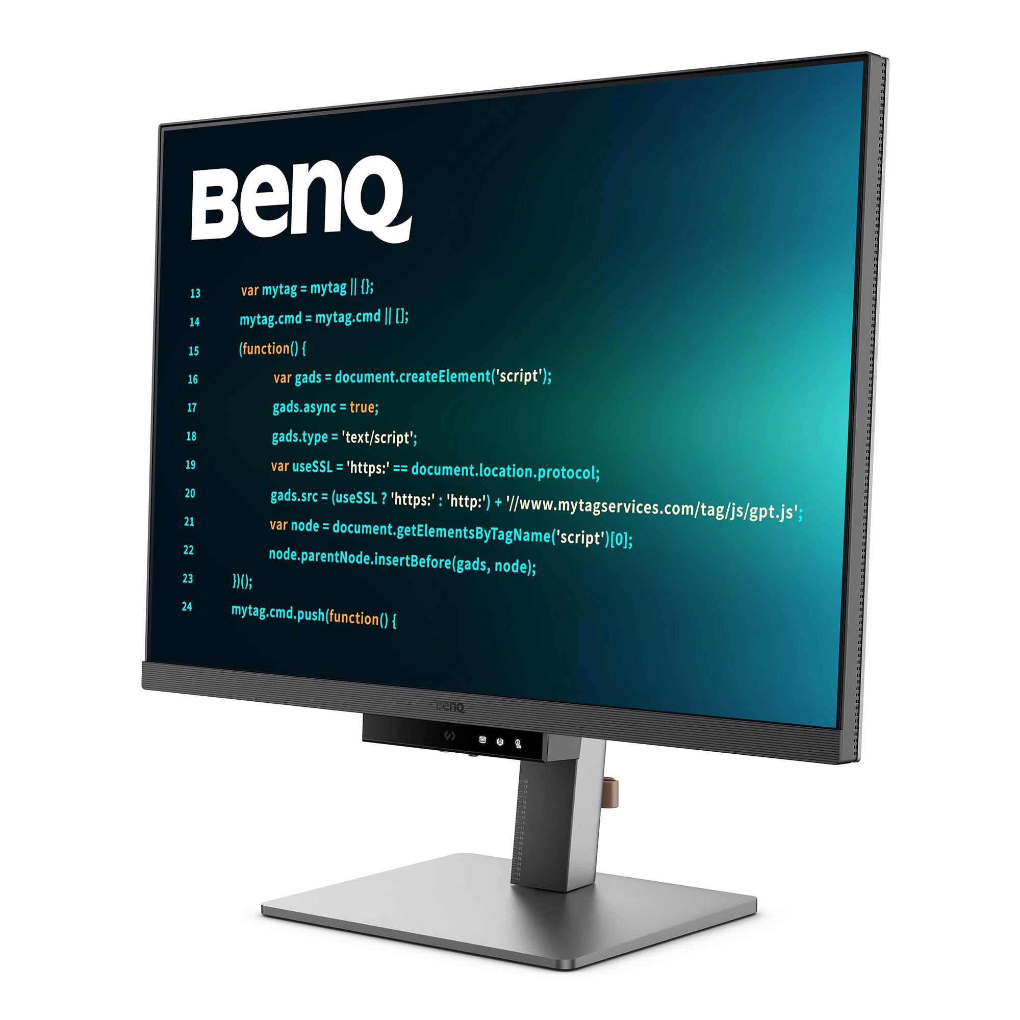 BenQ RD280U 28.2" 4K+ 3840x2560 Programming Monitor with 3:2 Ratio, Nano Matte Panel, Coding Modes, MoonHalo Backlight, 90W USB-C, Night Hours Protection, Ergonomic Design, Eye-Care Solution