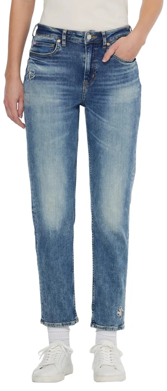 Scotch & Soda Women's High Five Slim Jeans, Work It Out, 32W x 32L