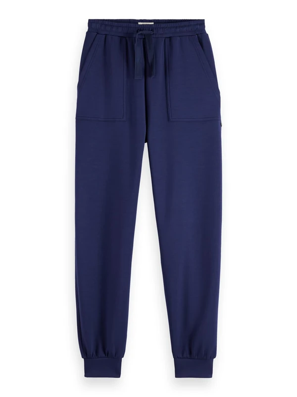Scotch & Soda Women's Modal Sweatpants with Cuff Sweatpants, Navy 410,