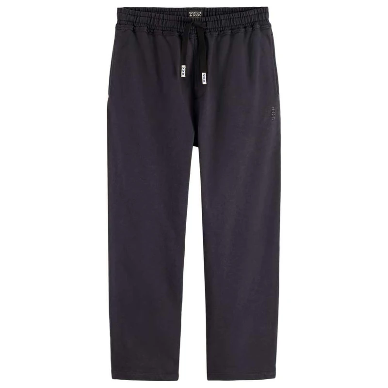 Scotch & Soda Men's Core - 3 Crosses Sweatpant Sweatpants, Black 001,