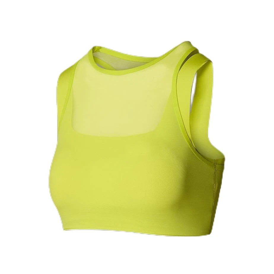 The North Face Women's Refina Double-Layer Sports Bra, Sulphur Spring Green, XL
