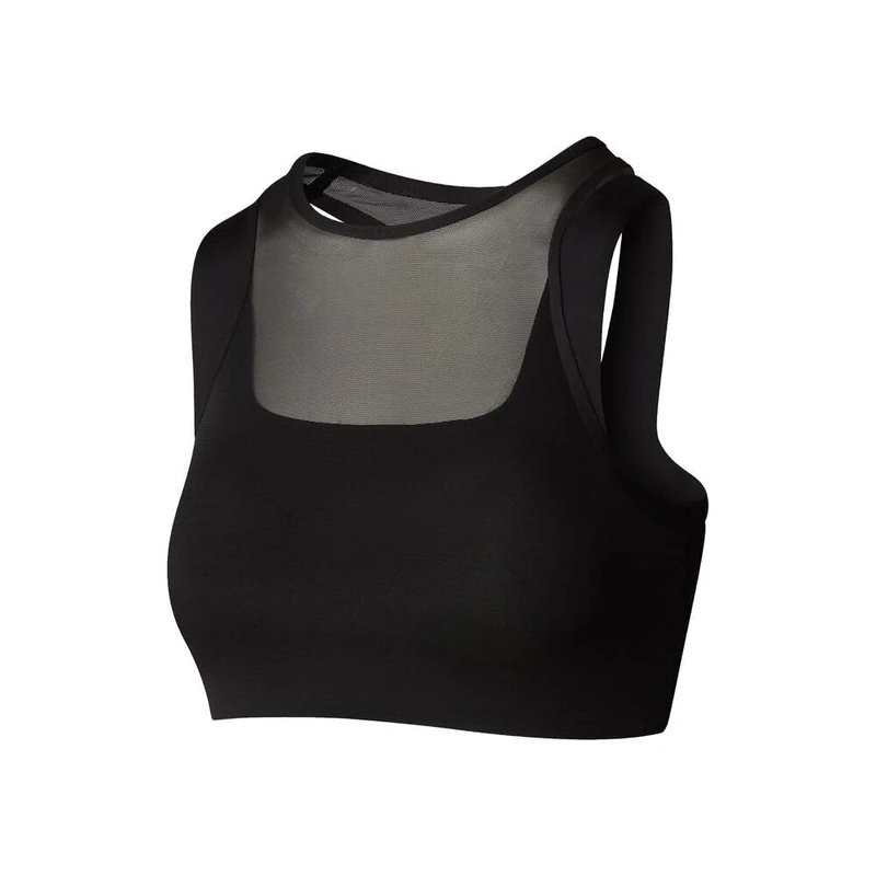 The North Face Women's Refina Double-Layer Sports Bra, TNF Black, M