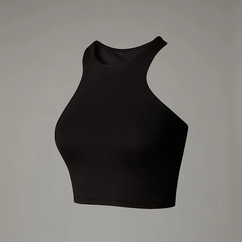 The North Face Women's Refina Longline Sports Bra, TNF Black, L