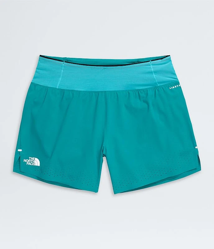 The North Face Women's Summit Pacesetter 5In Reg Shorts, Galactic Blue/Deep Teal, M