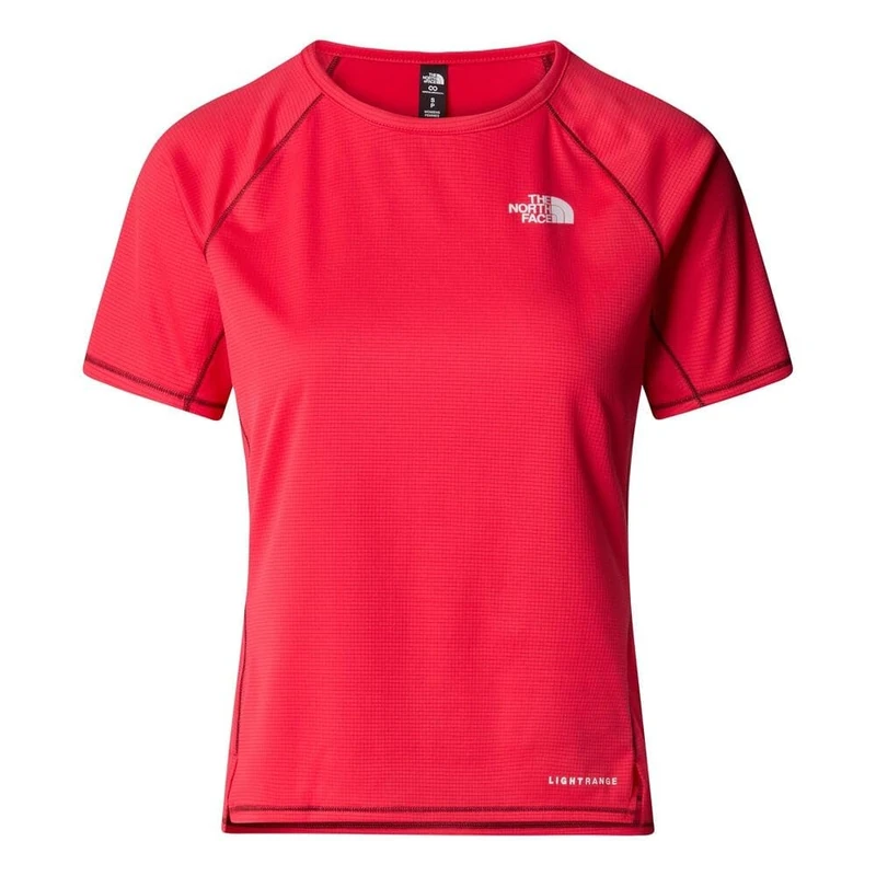 The North Face Women's Sunriser S/S T-Shirt Hibiscus XL