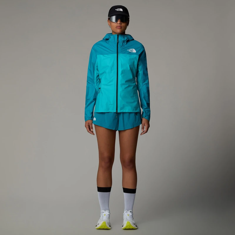 The North Face Women's Summit Pacesetter 3In Sht Shorts, Galactic Blue/Deep Teal, M