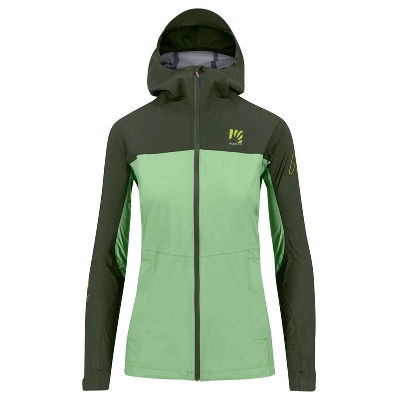 Karpos Lot Rain W JKT Arcadian/Rifle Green Woman - Image 1