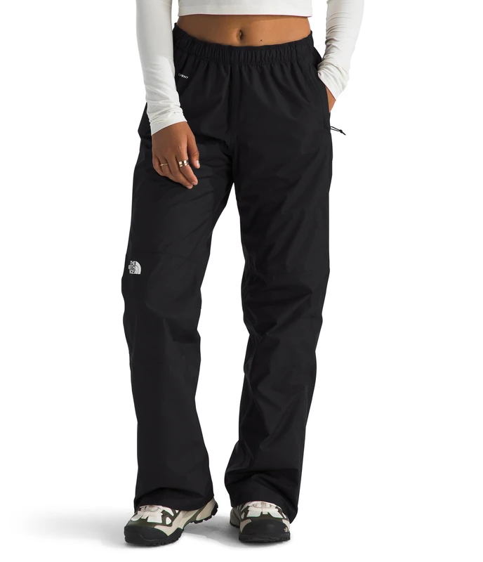 The North Face Women's Antora Rain - Refit Pants, TNF Black, XXL