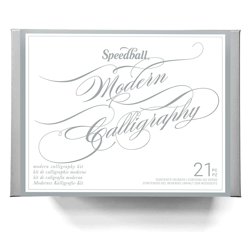 Speedball Modern Calligraphy Kit, Featuring Pen Holder, Nibs, Tips Ink, Textbook, Calligraphy Gift, Calligraphy Pen Set, Scribe Writing, Art Lettering, Artist, Caligraphy, Lettering, Invitations