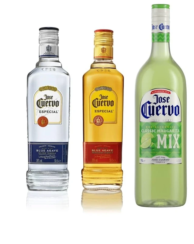 Jose Cuervo Especial Tequila Easy Margarita Cocktails – 1L Tequila and 1L Margarita Mix | Reposado and Blanco Silver Tequila |The original tequila since 1795| Mix and stir with ice