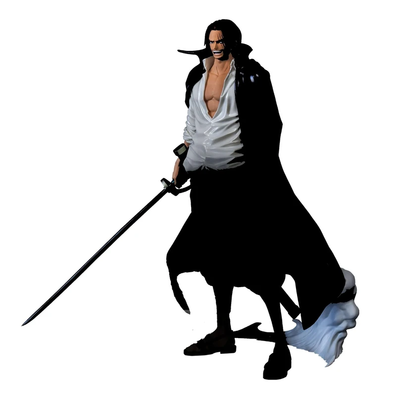 Banpresto Shanks One Piece Action Figure, Premium (The Metallic) 30 cm, BP89739P Multicolor, Collectible Figure, Optimal for Anime Fans