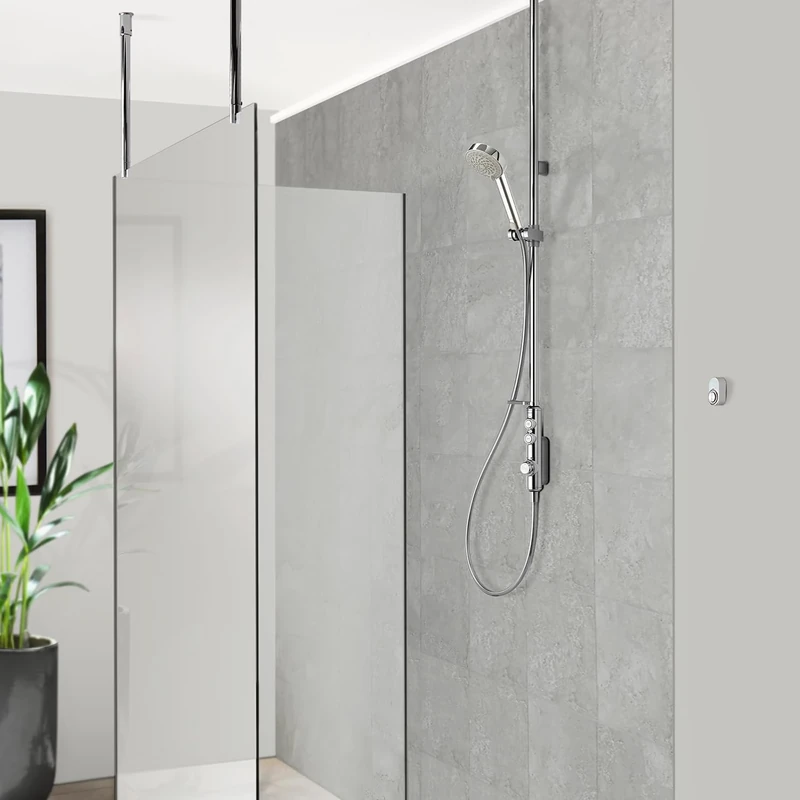 Aqualisa ISD.A1.EV.23 iSystem Smart Shower Exposed with Adjustable Head - for HP/Combi Systems