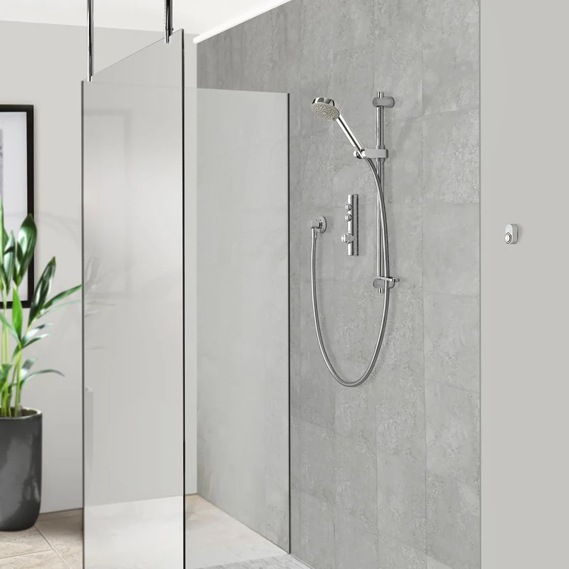 Aqualisa ISD.A1.BV.23 iSystem Smart Shower Concealed with Adjustable Head - for HP/Combi Systems