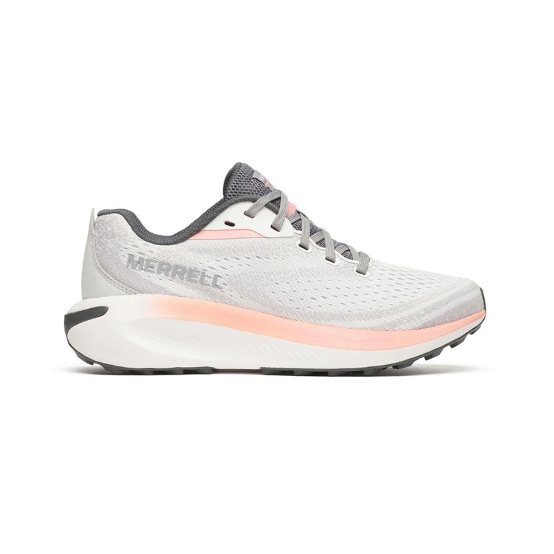 Merrell Women's Morphlite Road-to-Trail Running Shoe, White/Soft Coral, 5 UK
