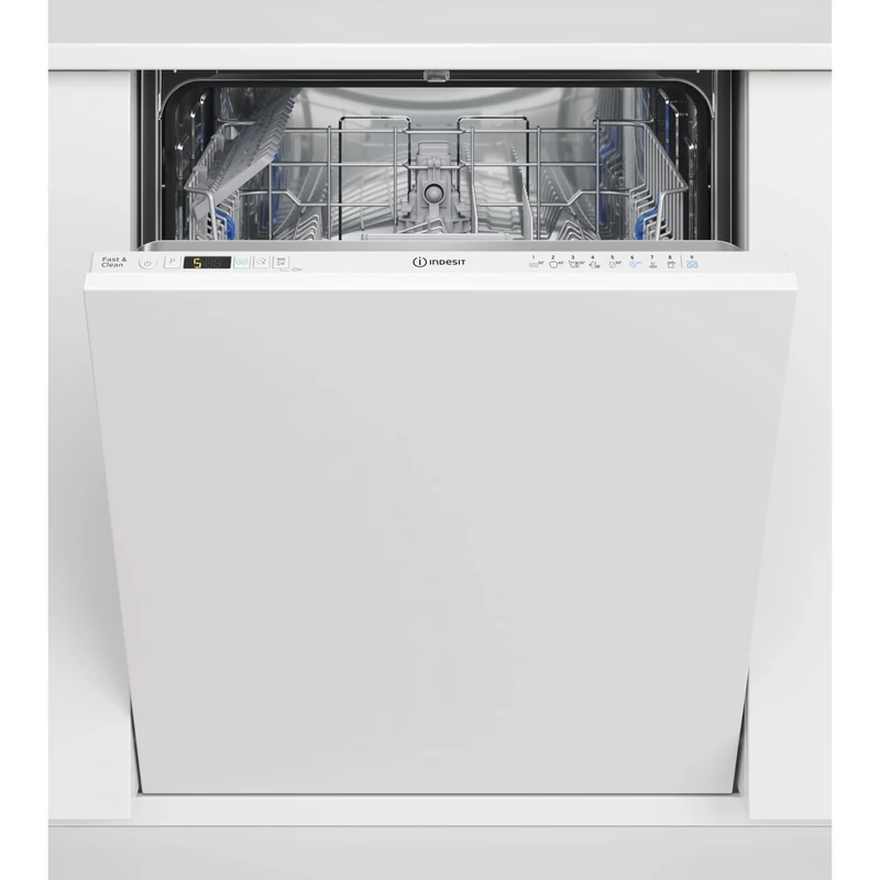 Indesit Push and Go D2I HD526 UK Built-In 14 Place Setting DIsh Washer - White