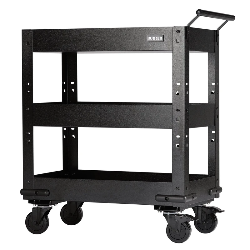 Bunker 23643 Modular 3 Tier Trolley with Pull Handle