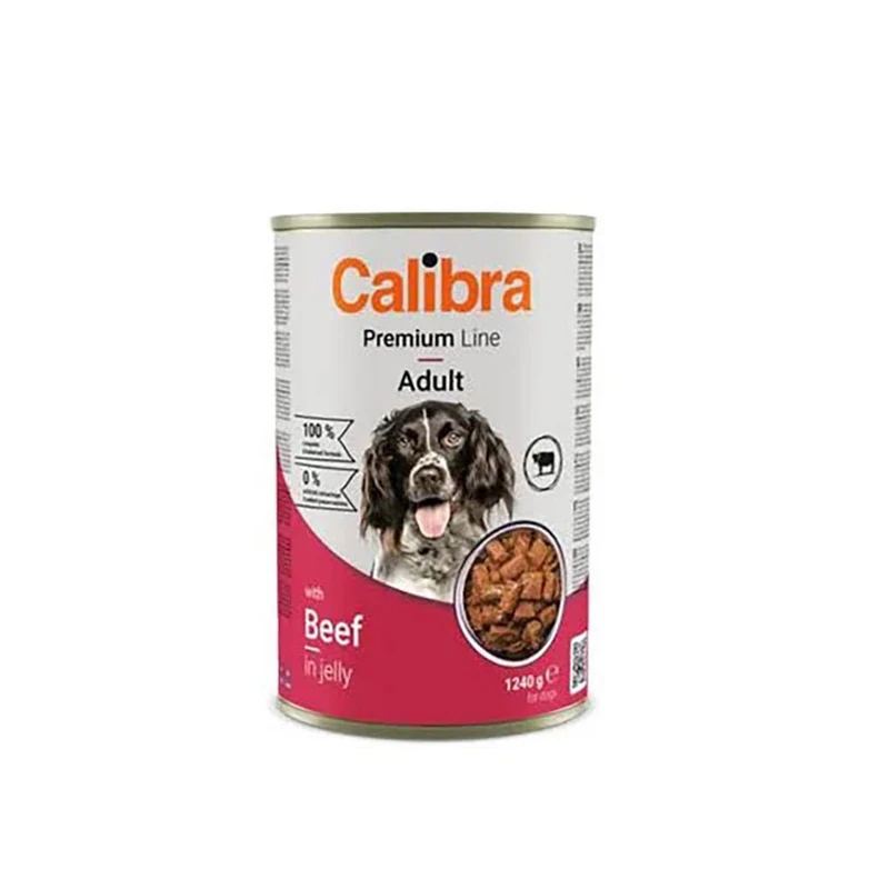 CALIBRA Dog Premium with Beef Jelly 12X1240G NDR