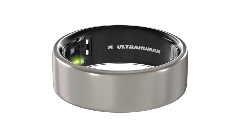 ULTRAHUMAN Ring AIR - No App Subscription - Smart Ring - Size First with Size Kit - Track Sleep, Workouts, Heart Rate, HRV - Up to 6 Days Battery Life (Size 9)