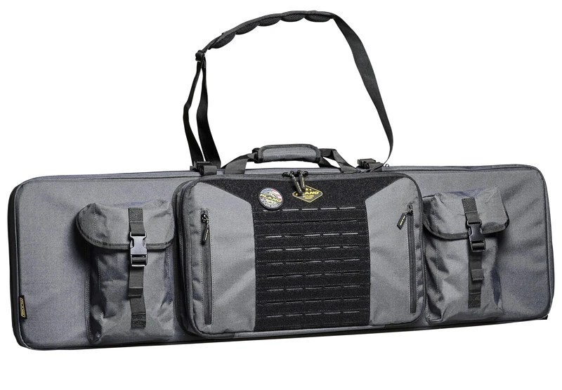 Plano Tactical Gunbag,108cm, Military Rifle Shoulder Bag, Range Rifle Protection, Padded Rifle Softcase, for Airsoft and GunsVelcro Molle Pannel