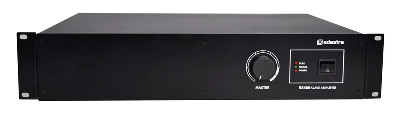 Adastra | RS Series 100V Line Slave Amplifier: High-Power, Rack-Mountable Class-D Amplifiers with Versatile Connectivity, Ideal for Medium to large Installations & System Expansion | 480W RS480
