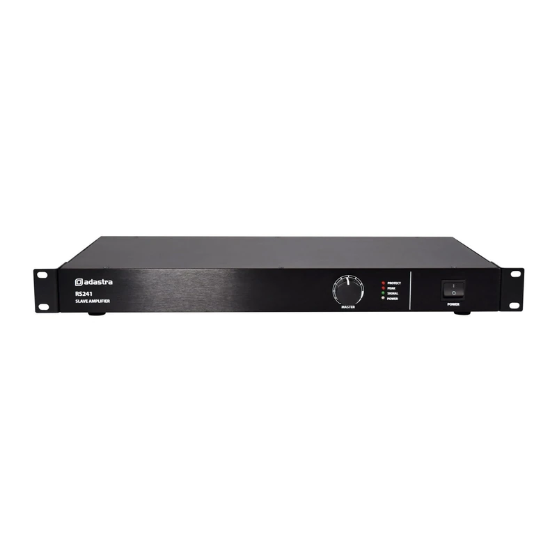 Adastra | RS Series 100V Line Slave Amplifier: High-Power, Rack-Mountable Class-D Amplifiers with Versatile Connectivity, Ideal for Medium to large Installations & System Expansion | 240W RS241