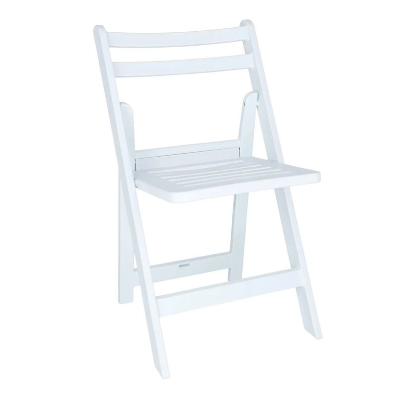 ARANAZ S.L. MANUFACTURAS DE LA MADERA ELO Folding Chair, 5 cm, White, 44 x 39 x 78.5 cm