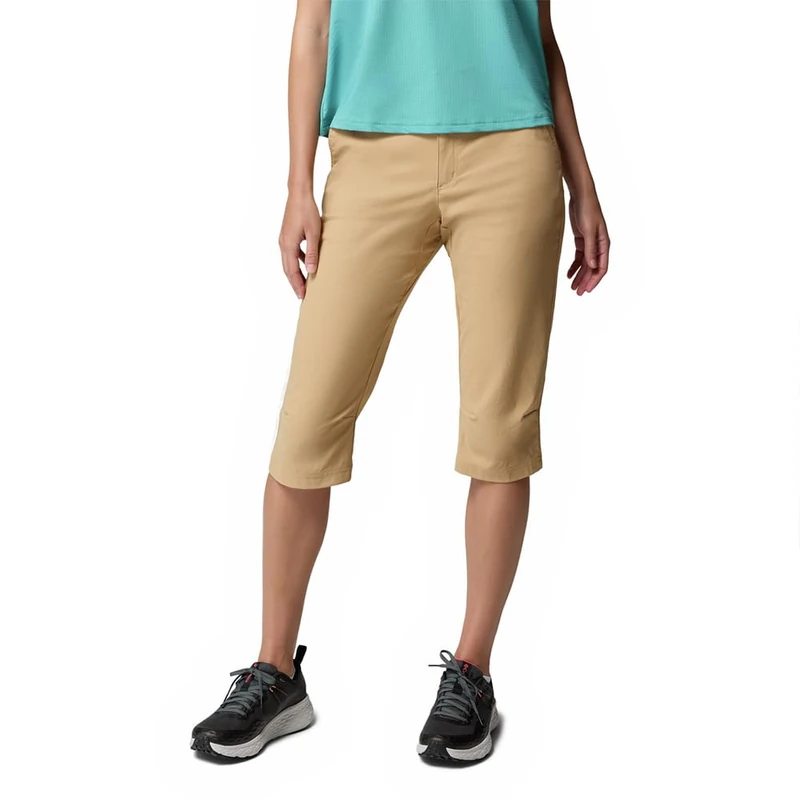 Columbia Women's Leslie Falls Knee Pant, Hiking Shorts, Canoe, W6/L18