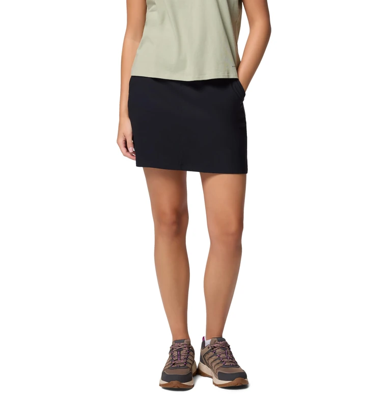 Columbia Women's Leslie Falls 2 Skort, Hiking Skort, Black, 4