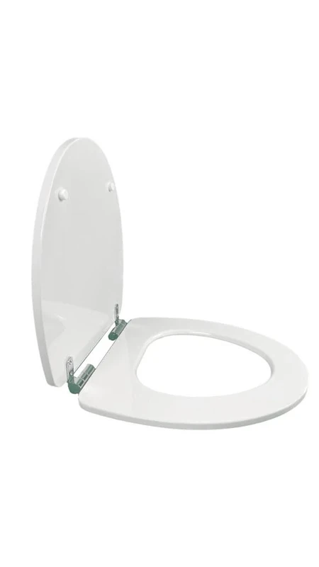 Jacob Delafon E28940-00 PRESQU´ÎLE Wooden Toilet Seat, White