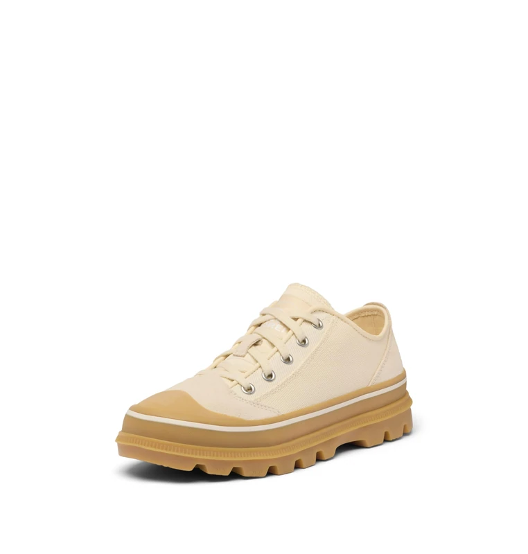 Sorel Women's Scout N About Low Sneaker, Chalk/Gum 16, 4 UK