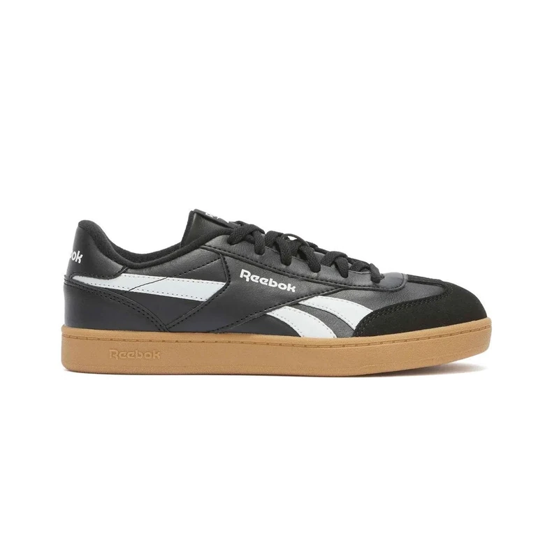 Reebok Unisex Children's Smash Edge Trainers, Black Ftwrwhite Rgum1, 2.5 UK