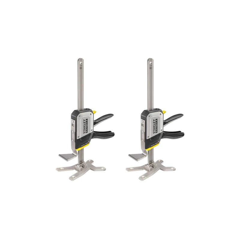 STANLEY FATMAX TradeLift Multifunctional Lifting (up to 150 kg), Levelling (2.5mm adjustments), Holding (up to 150kg), and Spreading (up to 220mm) Tool (Twin Pack), FMHT83552-1
