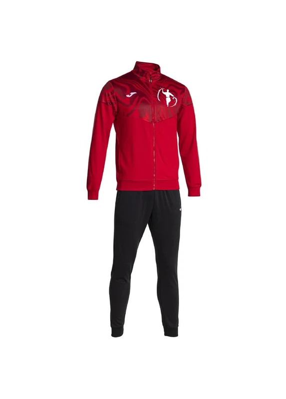 Joma Men's Lion Ii Tracksuit, Red Black, XXS