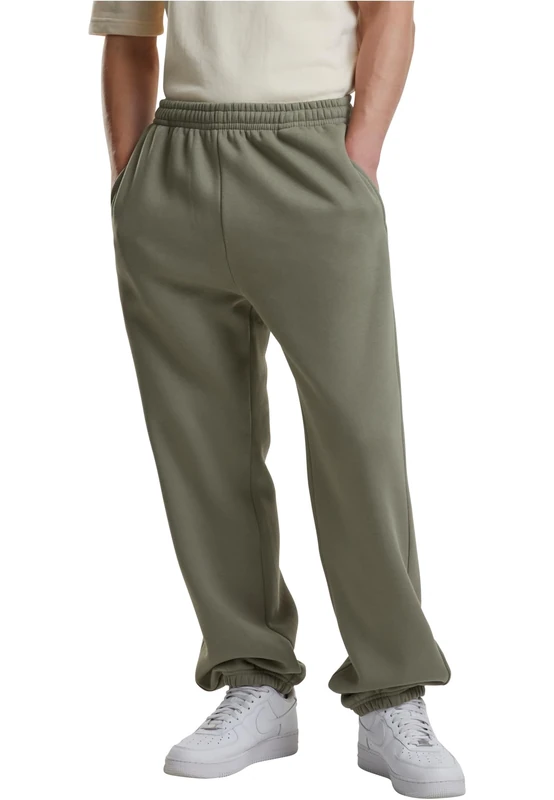 Urban Classics Men's Tb6749-fluffy Sweatpants, Paleolive, 5XL