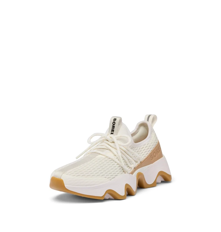 Sorel Women's Kinetic Impact Ii Lace Winter Sneakers, Sea Salt, Gum 16, 4.5 UK