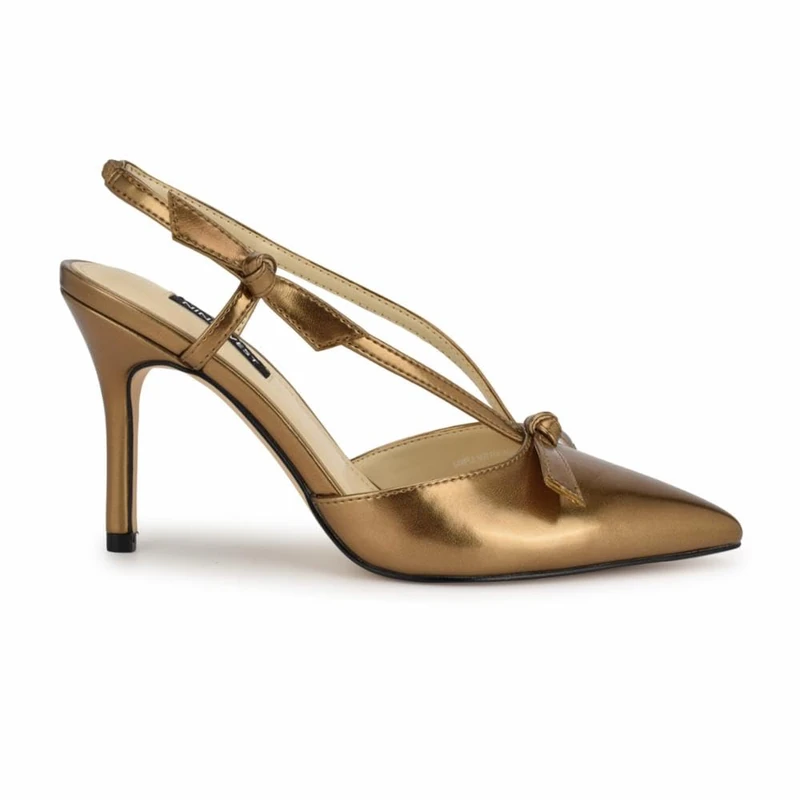 Nine West Women's Ruze Pump, Bronze 750, 6.5 UK
