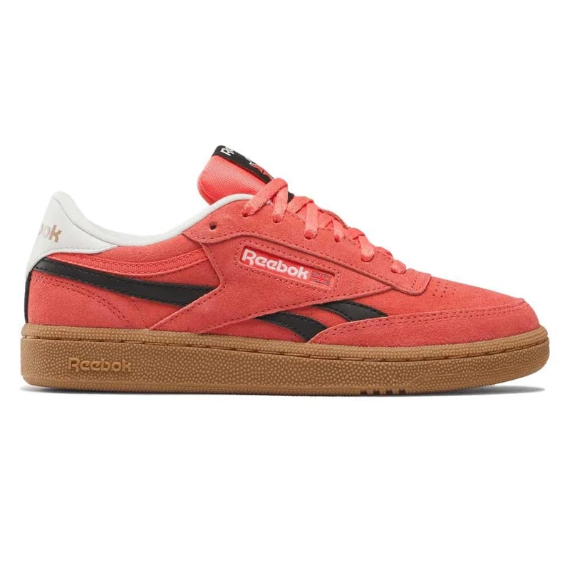Reebok Unisex Children's Club C Revenge Trainers, Sunsetcoral Black Gum, 35 EU