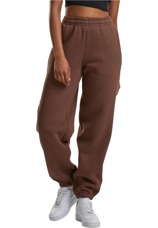 Urban Classics Women's Tb7107-ladies Fluffy Sweatpants, Chocolatebrown, XXXXL