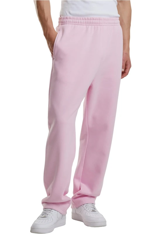 Urban Classics Men's Tb7285-fluffy Trackpants Sweatpants, Soft Pink, 4XL