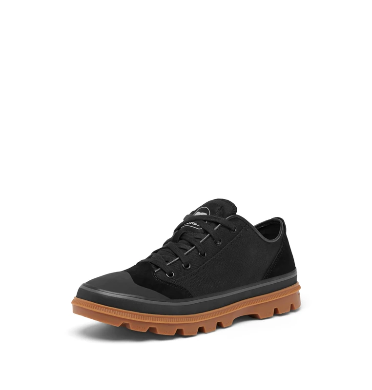 Sorel Men's Scout N About Low Sneaker, Summer Sneakers, Black/Gum 2, 7