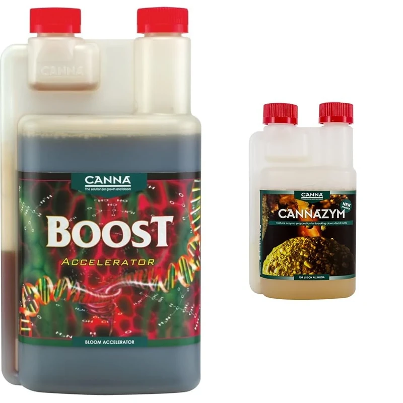 Cannaboost 1L Accelerator Liquid & CANNAZYM 250ml