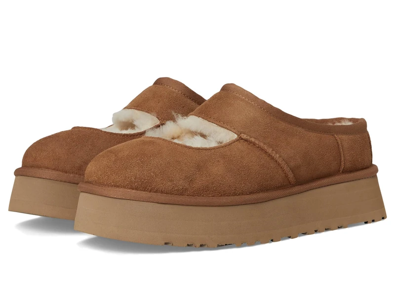 UGG Women's Bea Mary Jane Slipper, Chestnut, 6 UK - Image 1