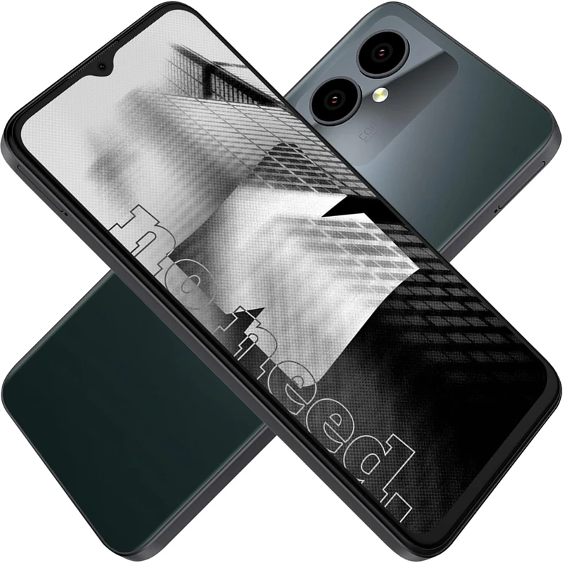 WUUM S – Android Smartphone (128GB, 8GB RAM) | 6.5” Full Screen Display | Biometrics, 4G, & NFC | Two 13+2MP cameras | Deep Sky Colour