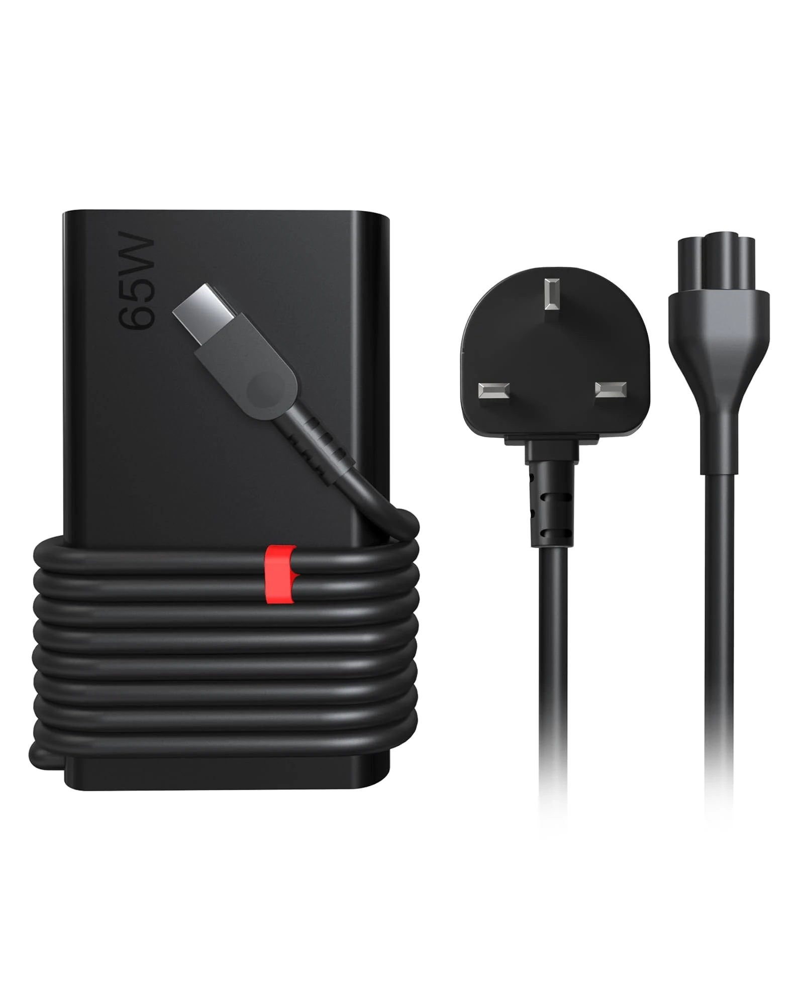 Riabwwox New Slim 65W USB C Laptop Charger Compatible With Lenovo ThinkPad/Yoga/Chromebook Computer Power Adapter X1 T14 T15 T16 T480 T480s T490 T490s T570 T580 T590 E480 E580 L480 X280 C740 C940 C930