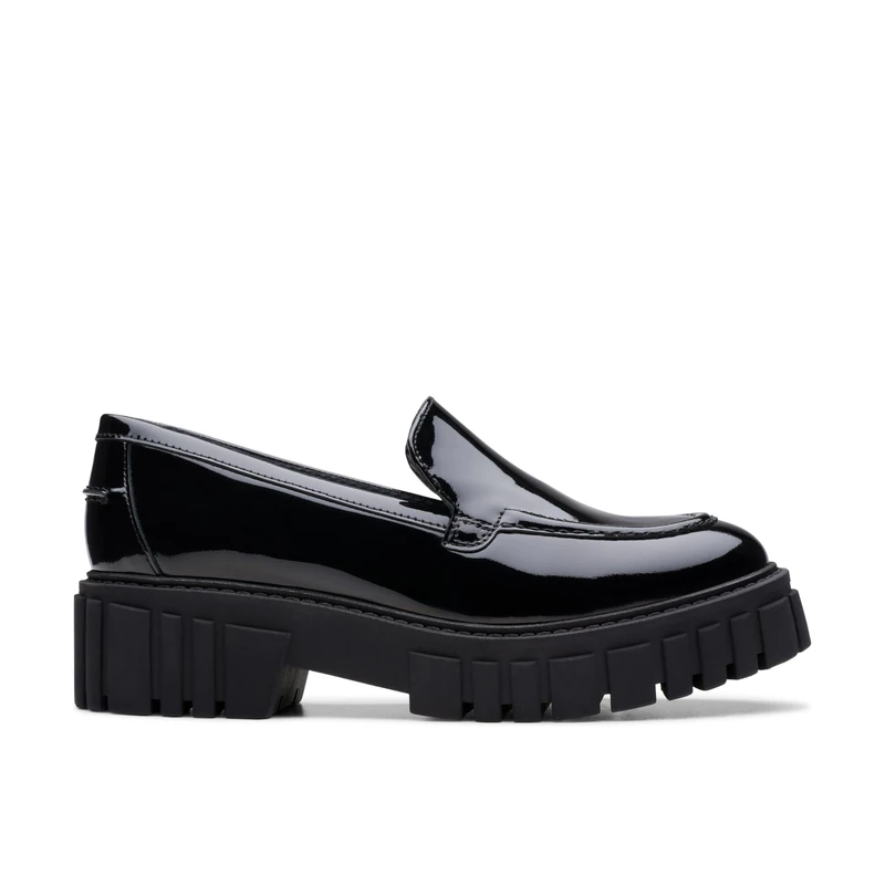 Clarks 261786824, Oxford Woman, Black, Patent Leather, 4 UK