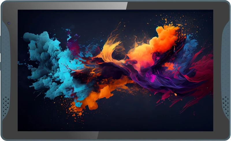 Logicom - Tab Stand Pro 2 tablet - 10.1" HD screen - Built-in stand - 64 GB - Android 13-6000 mAh battery - Bluetooth 5.0 - Blue