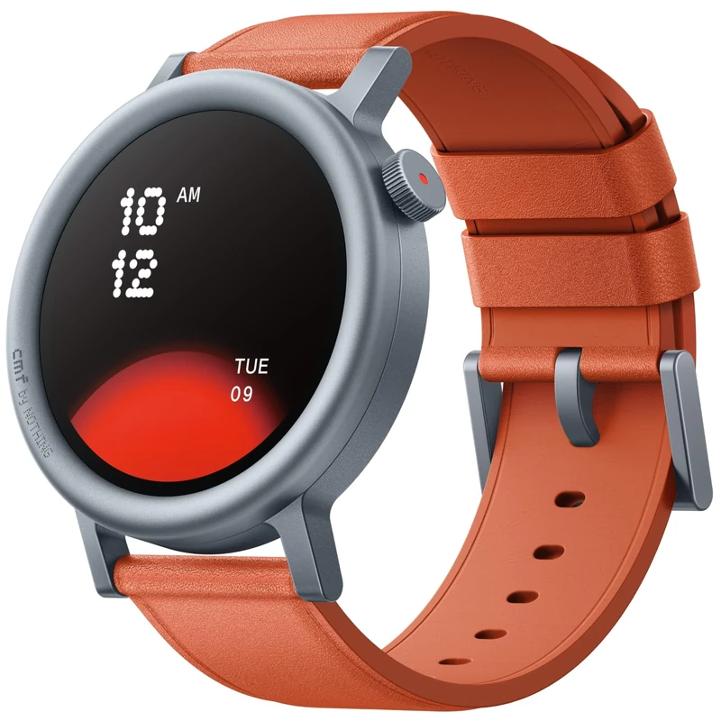 CMF by Nothing Watch Pro 2 Smartwatch with 1.32’’ AMOLED display, 11 days battery life, Bluetooth calls with AI noise reduction and Built-in multi-system GPS - Orange