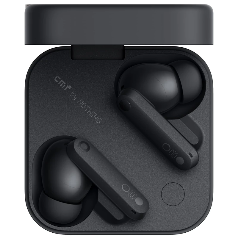 CMF by Nothing Buds Pro 2 Wirelesss earphones with HiFi sound, 50 dB Smart Active Noise Cancellation, 6 HD mics and Spatial Audio - Dark Grey