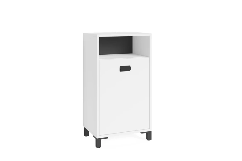byLIVING Side Cabinet, Engineered Wood, White, B 42, H 77,5, T 31 cm - Image 1