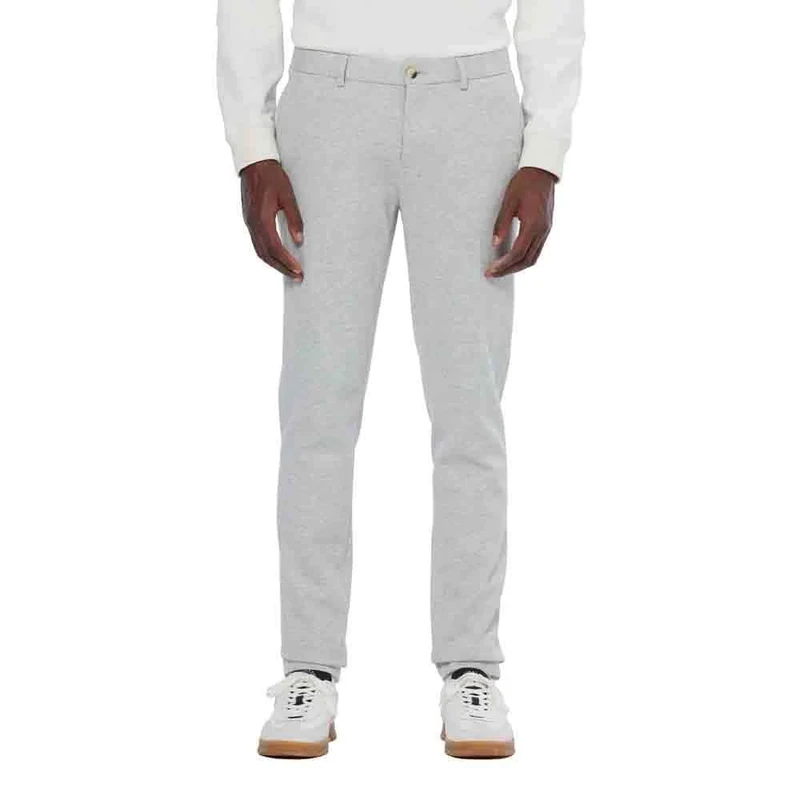 Scotch & Soda Men's Mott Chino, Light Grey, 29-30